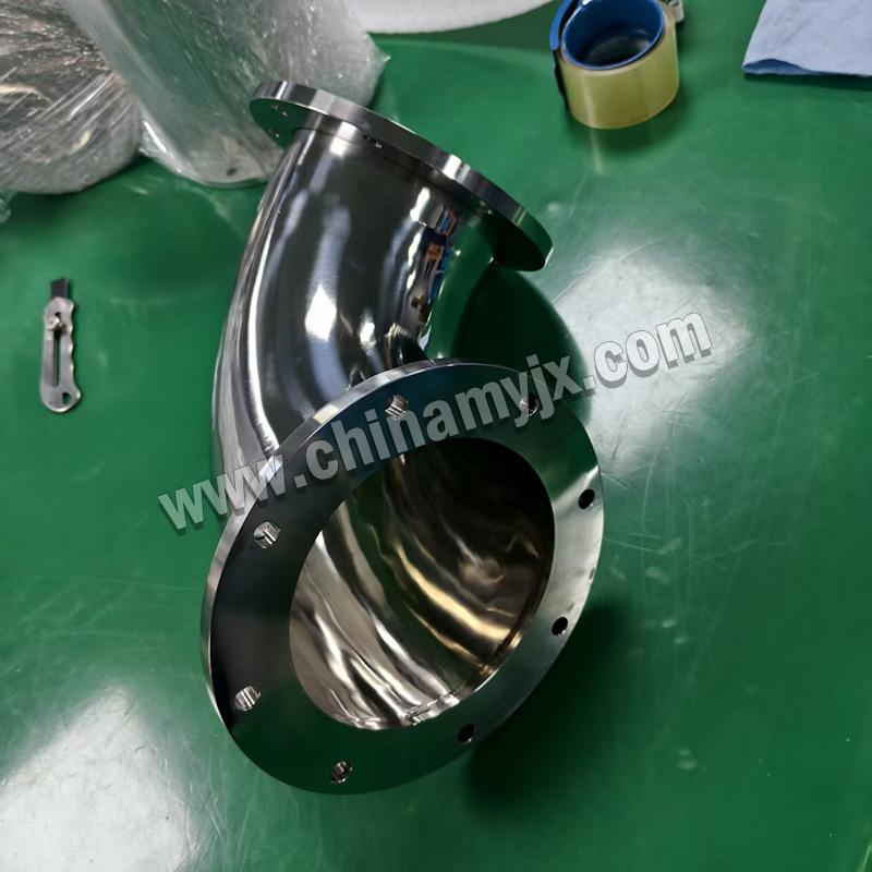 ISO-F 90° vacuum elbow
